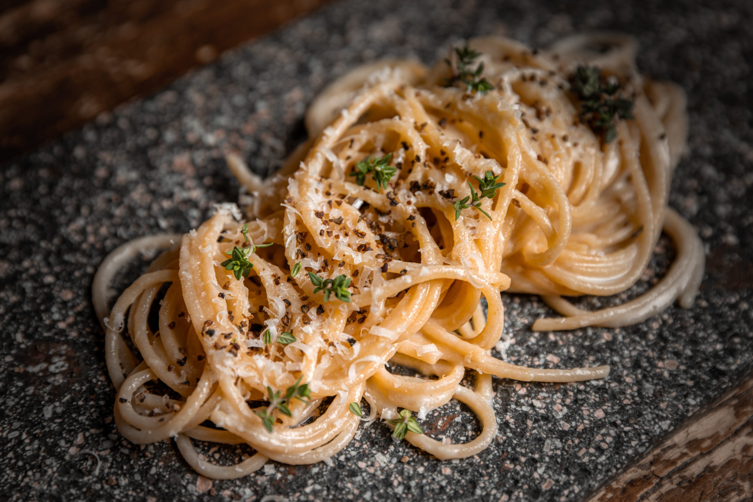 Cacio e pepe di montagna